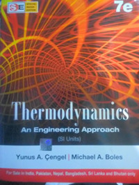 Thermodynamics an Engineering Approach