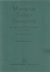 Managing Todays University