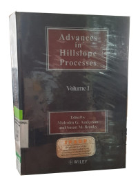 Advances in Hillslope Process Volume 1