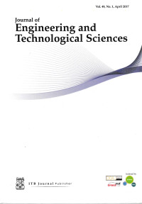 Journal of Engineering and Technological Science Vol. 49, No. 1