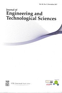 Journal of Engineering and Technological Science Vol. 49, No. 5
