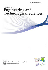 Journal Of Engineering and Technological Science Vol. 54 No. 2