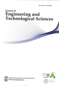 Journal Of Engineering and Technological Science Vol. 54 No. 4