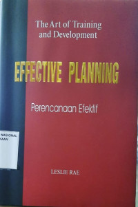 Effective Planning : Perencanaan Efektif