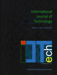 International Journal of Technology, Vol. 10, Issue 1, January 2019