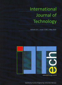 International Journal of Technology, Vol. 10, Issue 3, May 2019