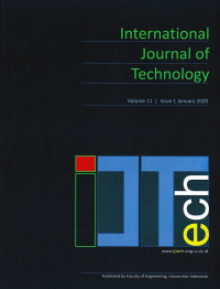 International Journal of Technology, Vol. 11, Issue 1, January 2020