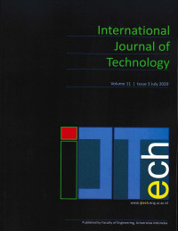 International Journal of Technology, Vol. 11, Issue 3 July 2020