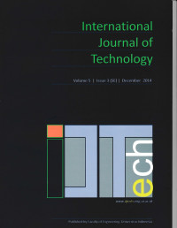 International Journal of Technology, Vol. 5, Issue 3, Desember 2014