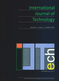 International Journal of Technology, Vol. 6, Issue 4, October 2015