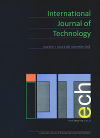 International Journal of Technology, Vol. 6, Issue 6 (SE), Desember 2015