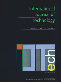 International Journal of Technology, Vol. 7, Issue 3 (SE), April 2016