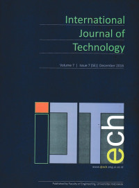International Journal of Technology, Vol. 7, Issue 7 (SE), December 2016
