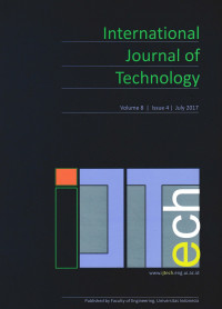 International Journal of Technology, Vol. 8, Issue 4, July 2017