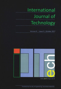 International Journal of Technology, Vol. 8, Issue 5, October 2017