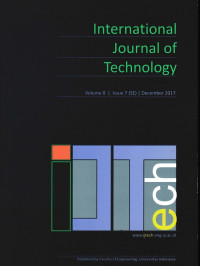 International Journal of Technology, Vol. 8, Issue 8 (SE), December 2017