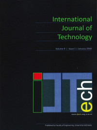 International Journal of Technology, Vol. 9, Issue 1, January 2018