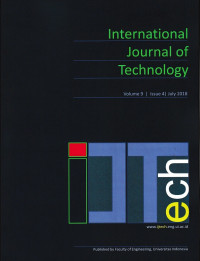 Image of International Journal of Technology, Vol. 9, Issue 4, July 2018