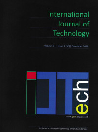 International Journal of Technology, Vol. 9, Issue 7 (SE), December 2018