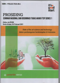 PROSIDING : Seminar Nasional dan Diseminasi Tugas Akhir FTSP Series 1