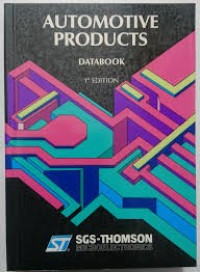 Image of Automotive Products: Databook 1st Edition