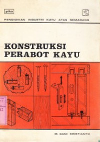 Image of Konstruksi Perabot Kayu