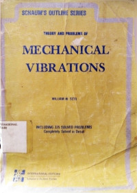 Image of Theory and Problems of Mechanical Vibrations