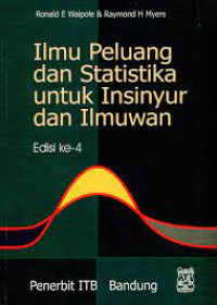 Ilmu Peluang dan Statistika untuk Insinyur dan Ilmuwan, 2 ed.